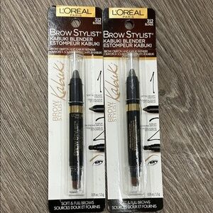 2X L'Oreal Brow Stylist Kabuki Blender - Blonde 312